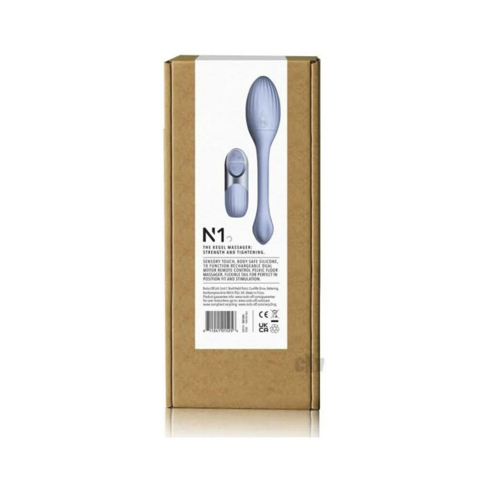Niya 1 Rechargeable Remote-controlled Silicone Kegel Massager Cornflower