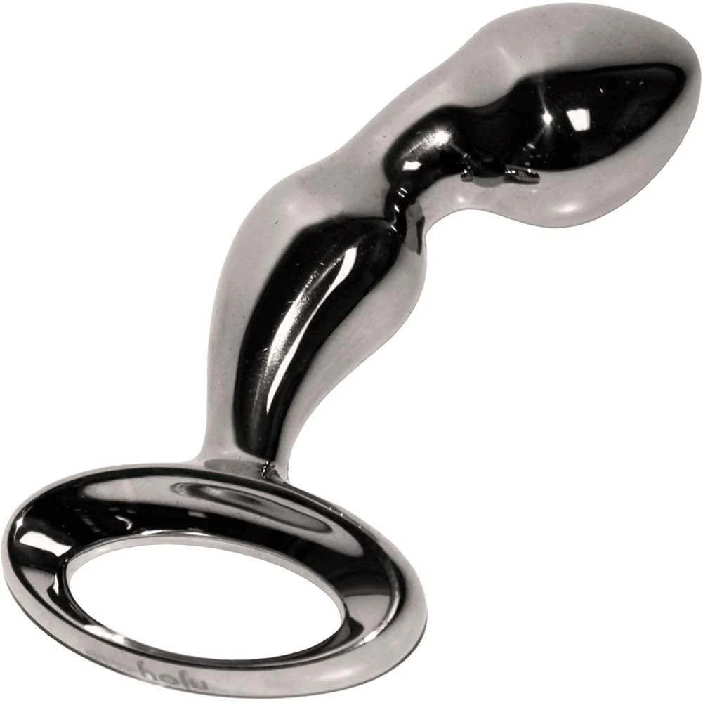 Njoy Metal Prostate Pfun Plug, 4.5", Polished Steel