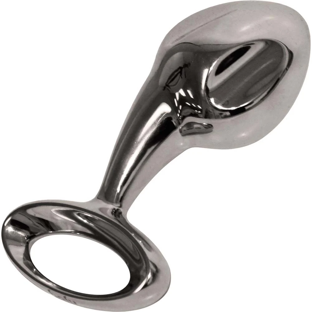 Njoy Pure Metal Butt Plug, XL 5", Polished Steel