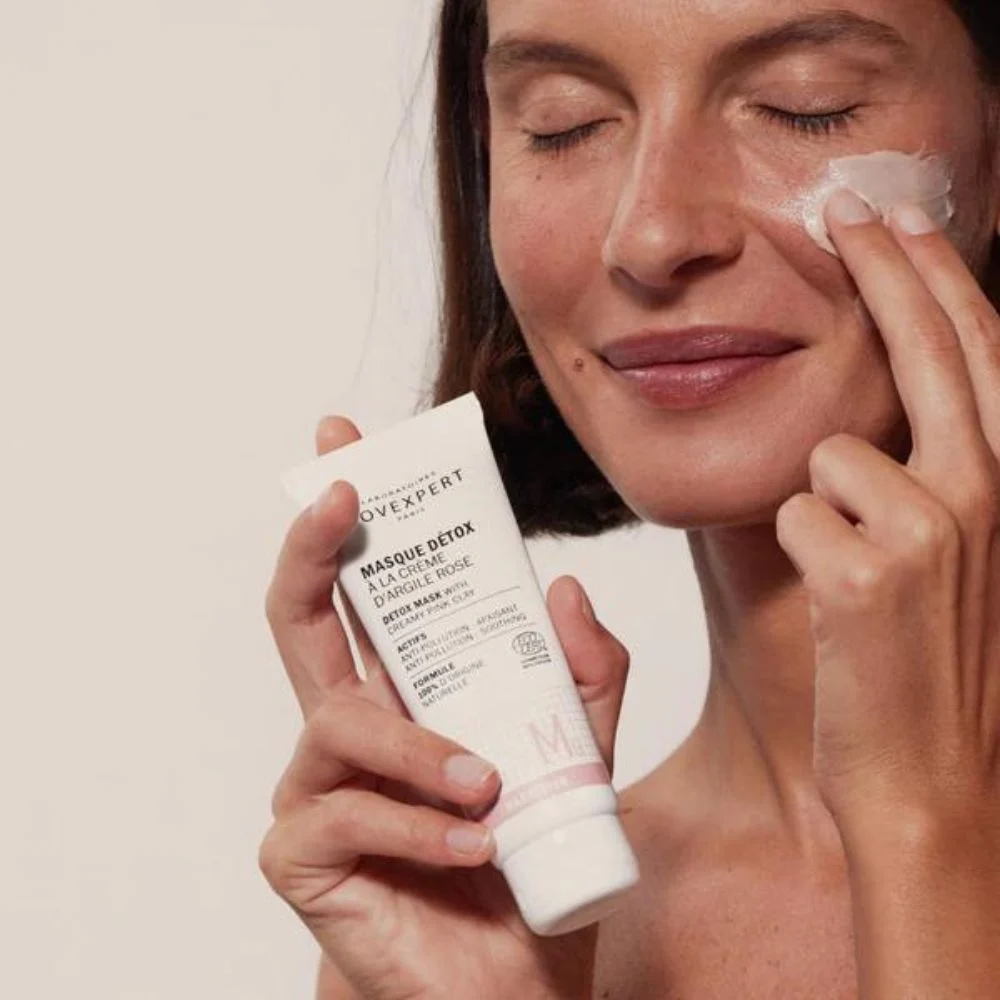 Novexpert Magnesium Detox Mask with Creamy Pink Clay