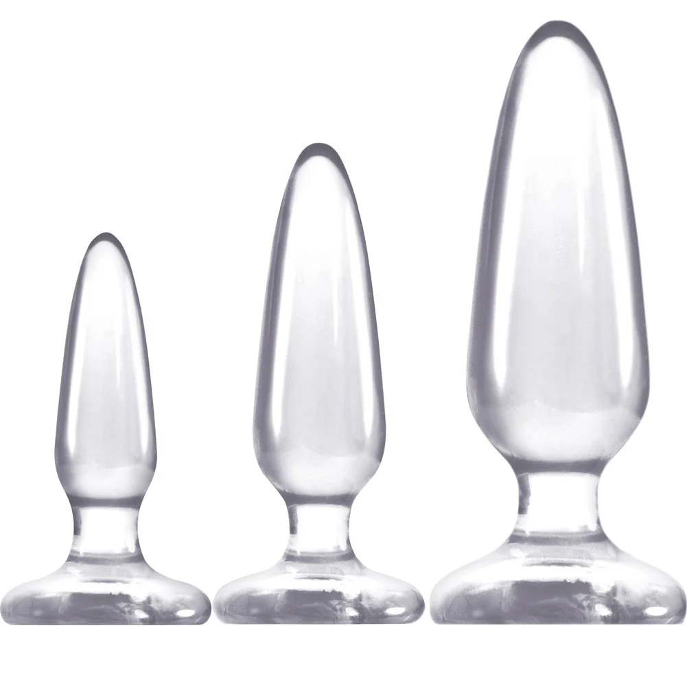 NS Novelties Jelly Rancher Pleasure Plug Trainer Kit, Clear