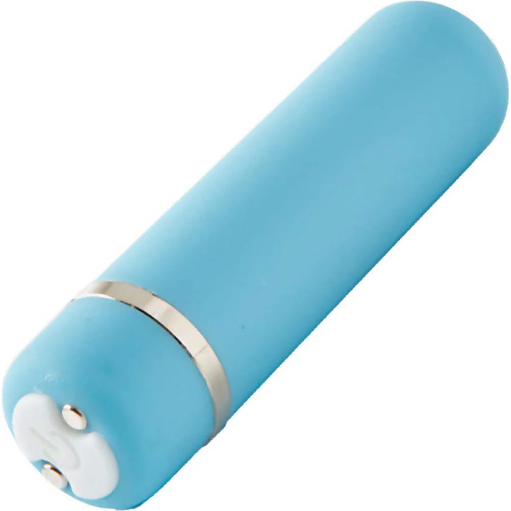 nu Sensuelle Joie 15 Function Rechargeable Bullet Vibrator, 2.5", Blue