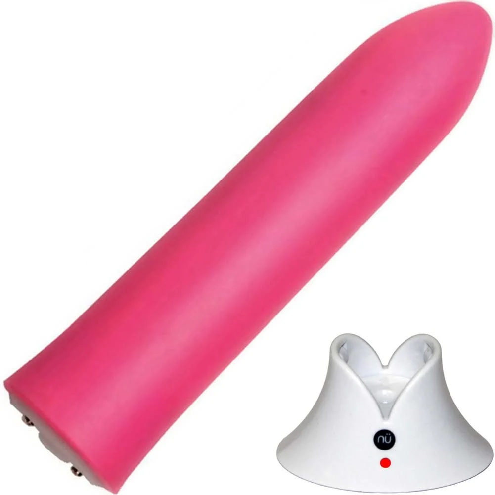 nu Sensuelle Point 20 Function Rechargeable Bullet Vibrator, 3.5", Pink