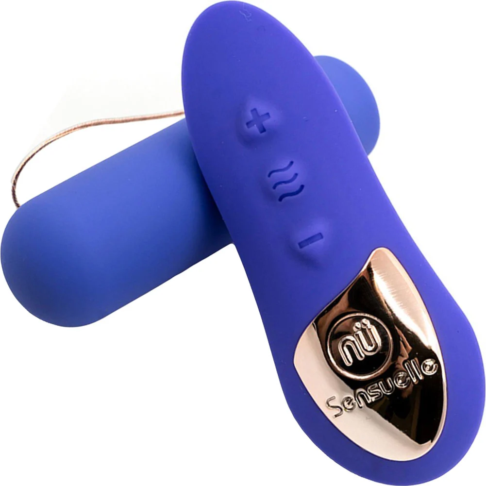 Nu Sensuelle Wireless Bullet Plus with Remote Control, 2.5", Ultra Violet