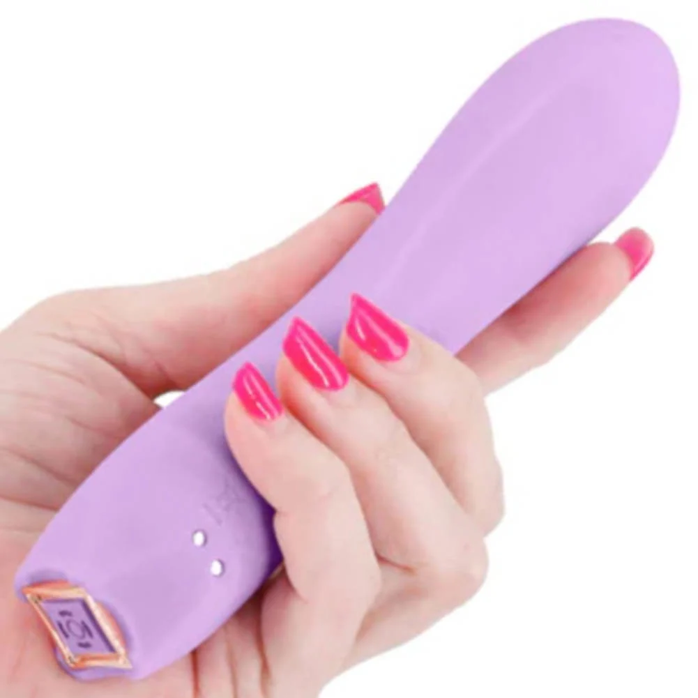 Obsession Romeo Rechargeable Silicone Vibrator, 6.3", Light Purple