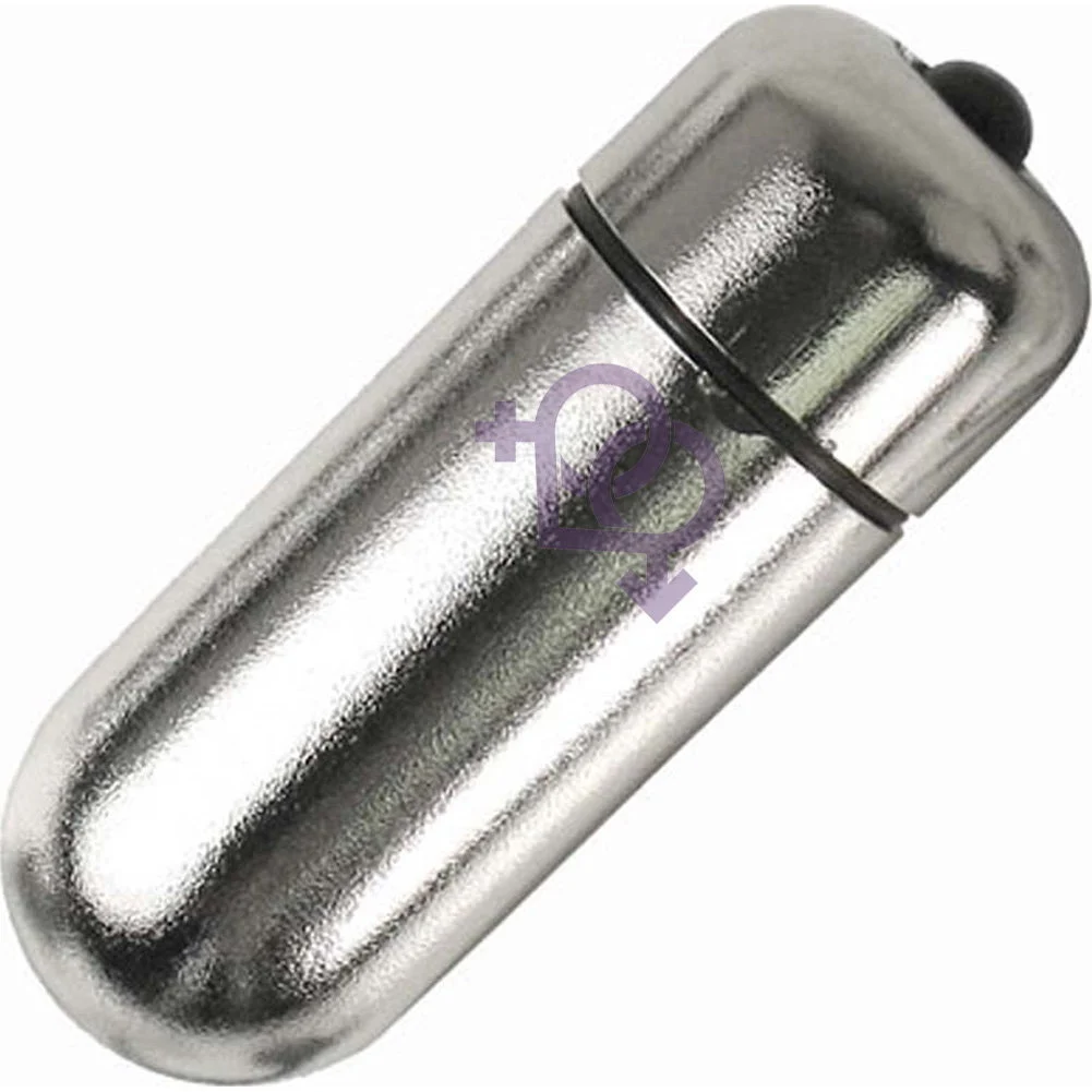 One Touch Magic Maxi Waterproof Bullet Vibrator, 2.75", Silver