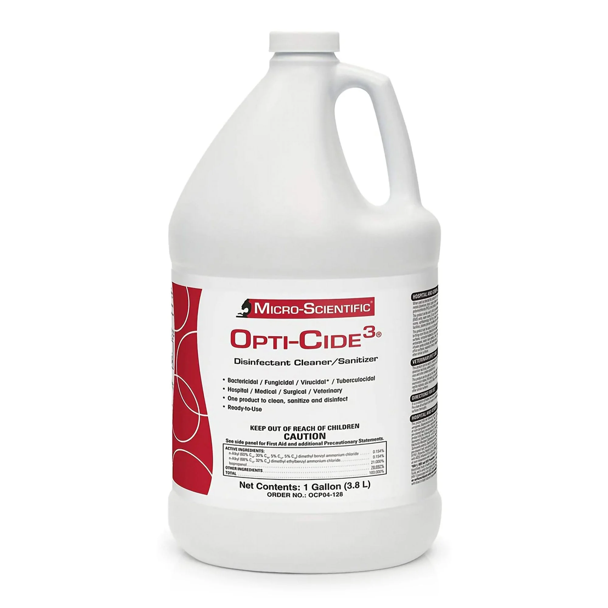 Opti-Cide3 Surface Disinfectant Cleaner, 1 gal..