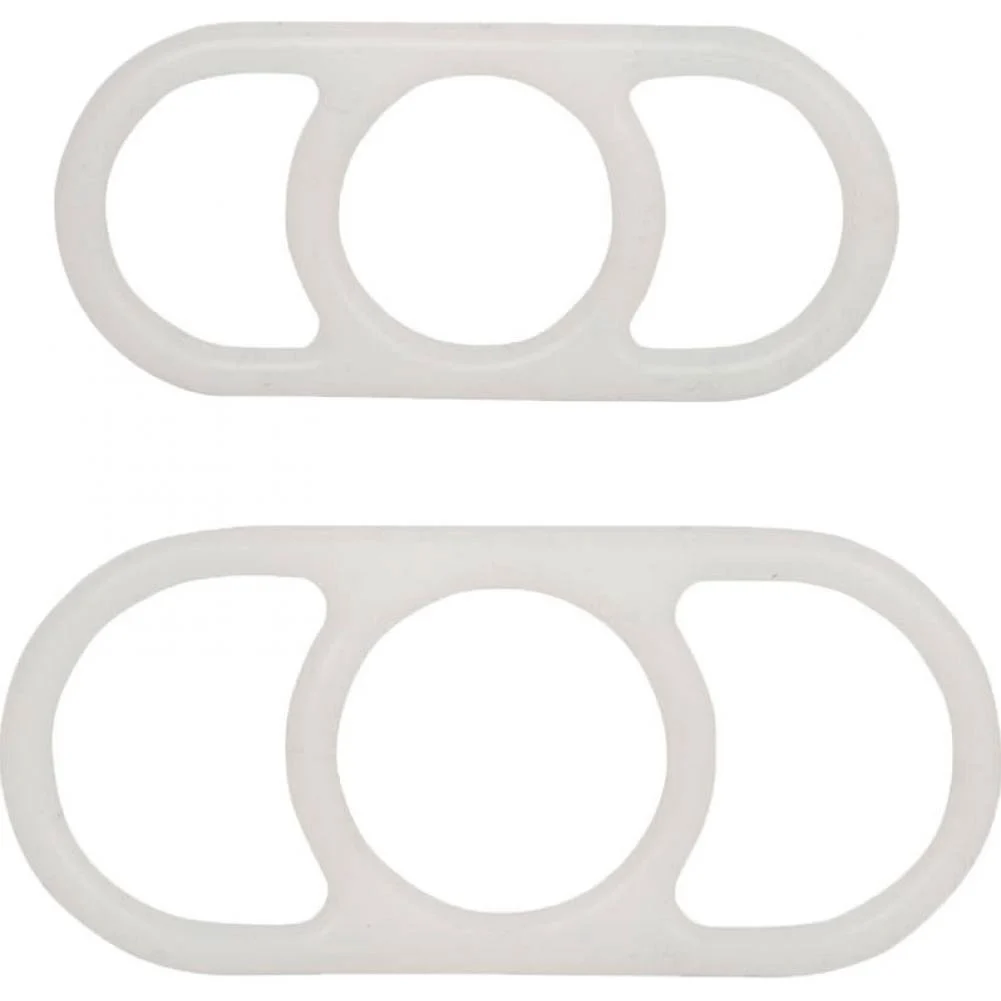 Optimum Series Silicone Erection Enhancer Set Pack of 2, White