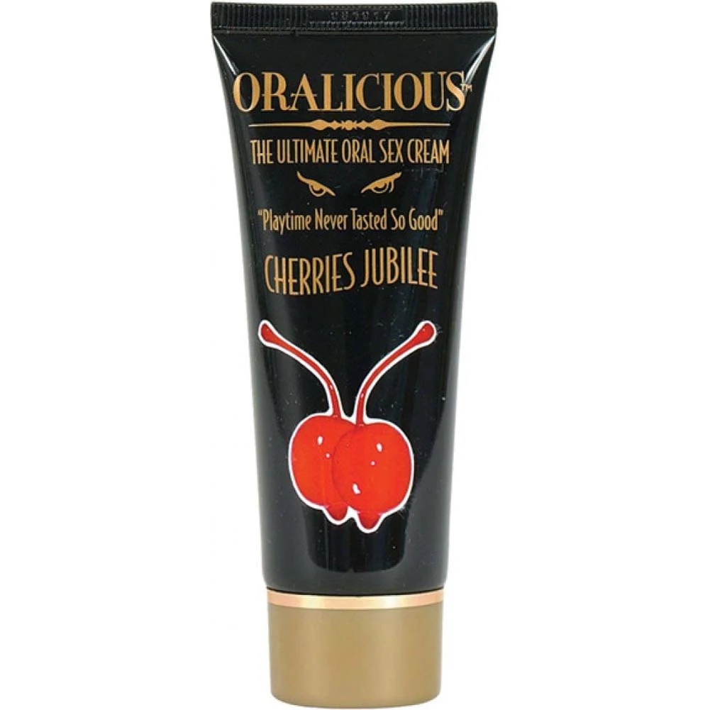 Oralicious the Ultimate Cream, 2 fl.oz (59 mL), Cherry