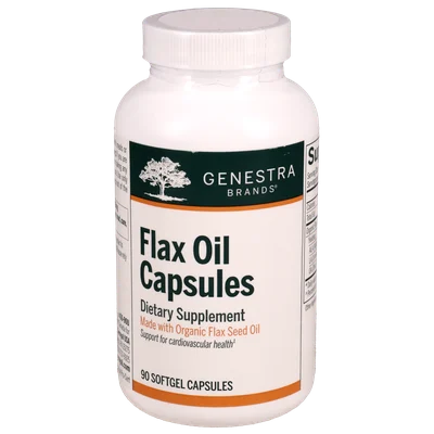 Organic Flax Oil Capsules (Seroyal/Genestra)