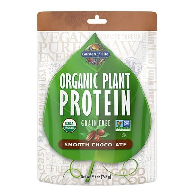 Organic Plant Protein Chocolate Powder (Garden of Life)