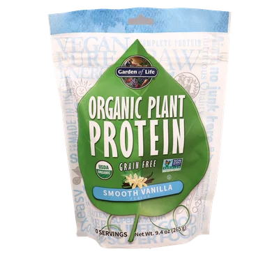 Organic Plant Protein Vanilla Powder (Garden of Life)