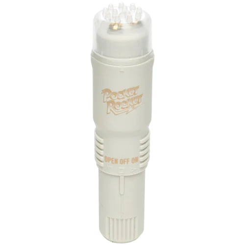 Original Ivory Pocket Rocket Vibrator by Doc Johnson