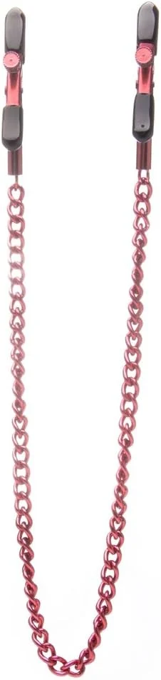 Ouch! Adjustable Nipple Clamps - Red