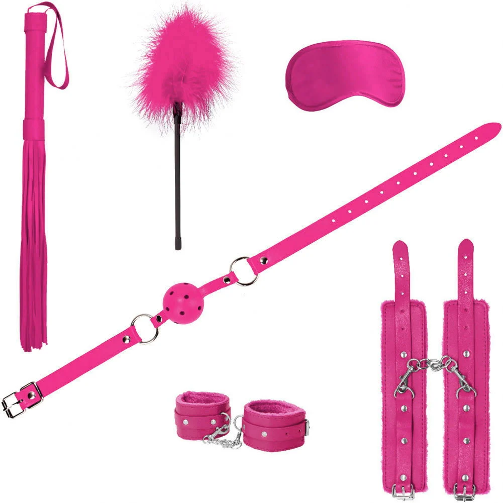 Ouch Beginners Bondage Kit, Pink