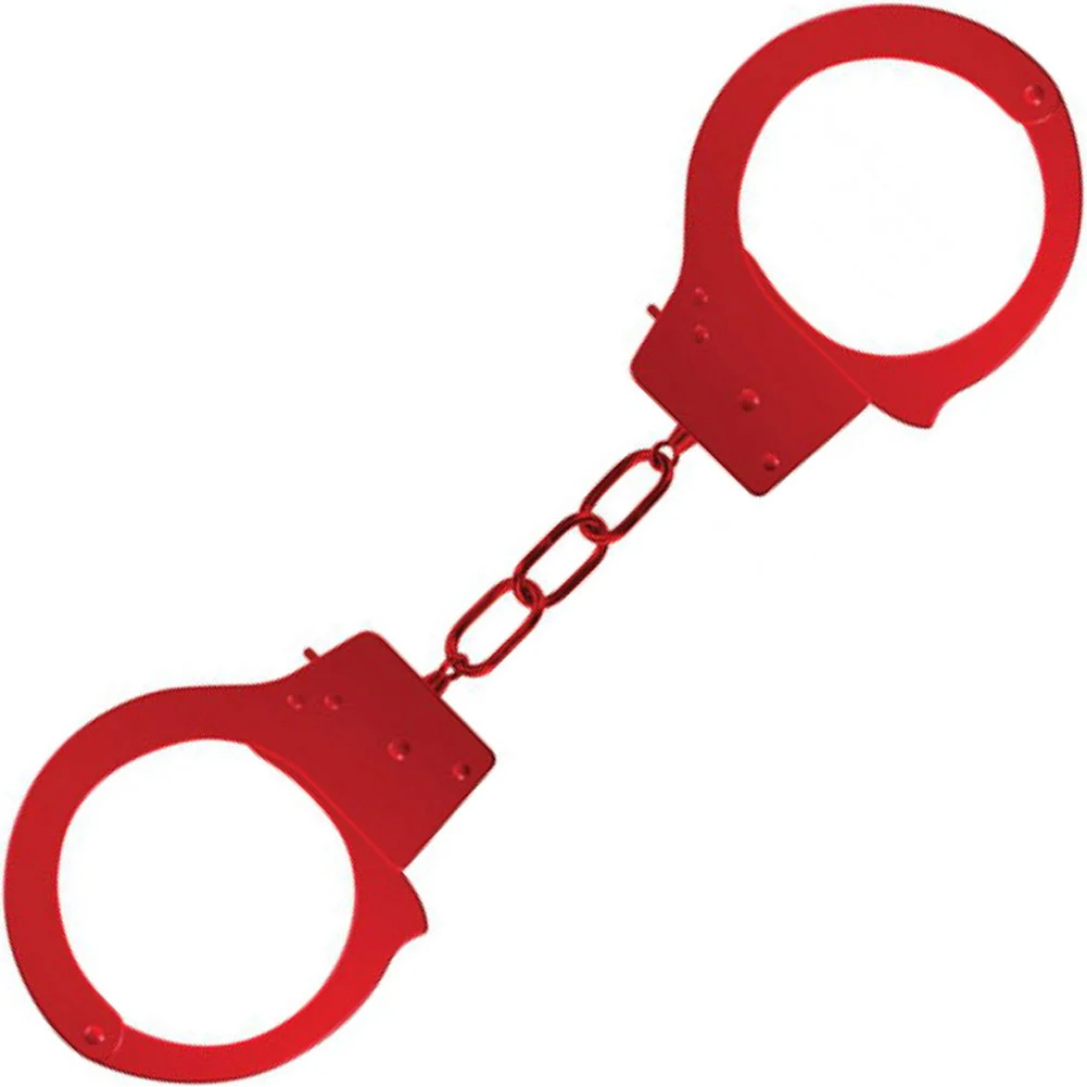 Ouch Beginners Handcuffs for Naughty Pleasure, Red