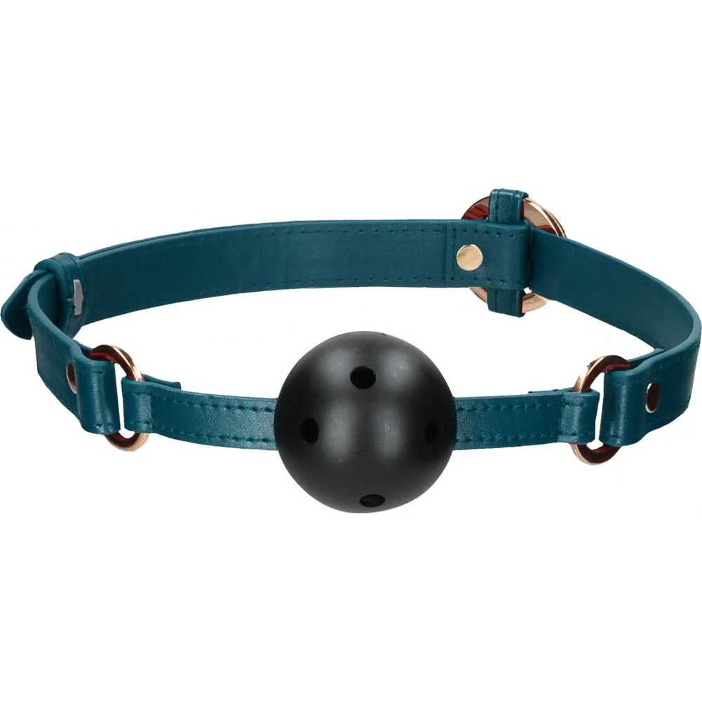 Ouch Halo Breathable Ball Gag, 1.73" Ball, Green