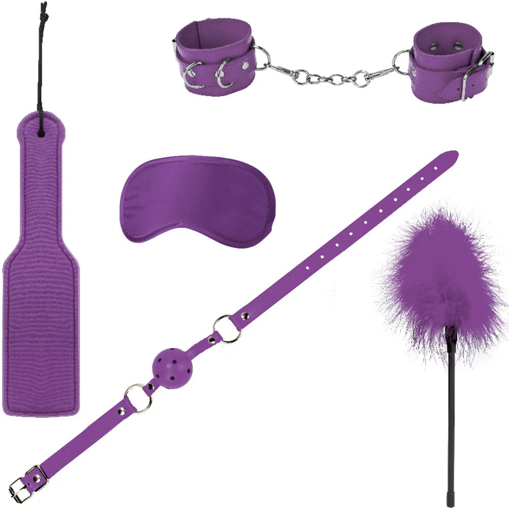 Ouch Introductory Bondage Kit No 4, Purple