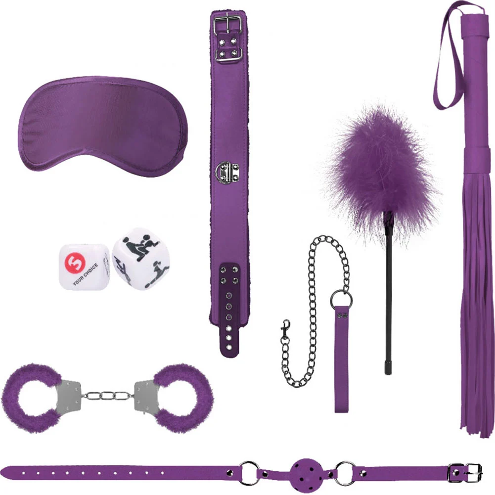 Ouch Introductory Bondage Kit No 6, Purple