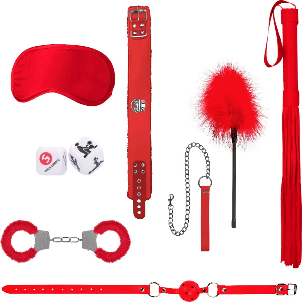 Ouch Introductory Bondage Kit No 6, Red