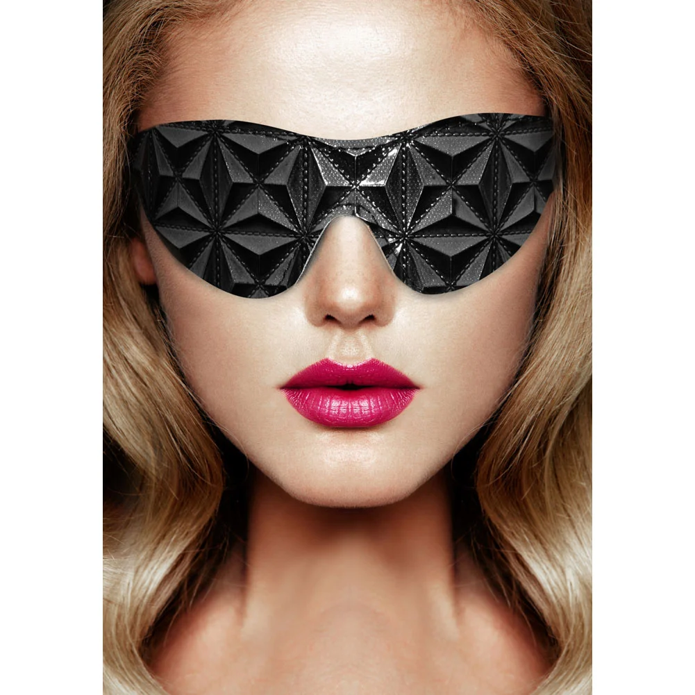Ouch Luxury Eye Mask, Black