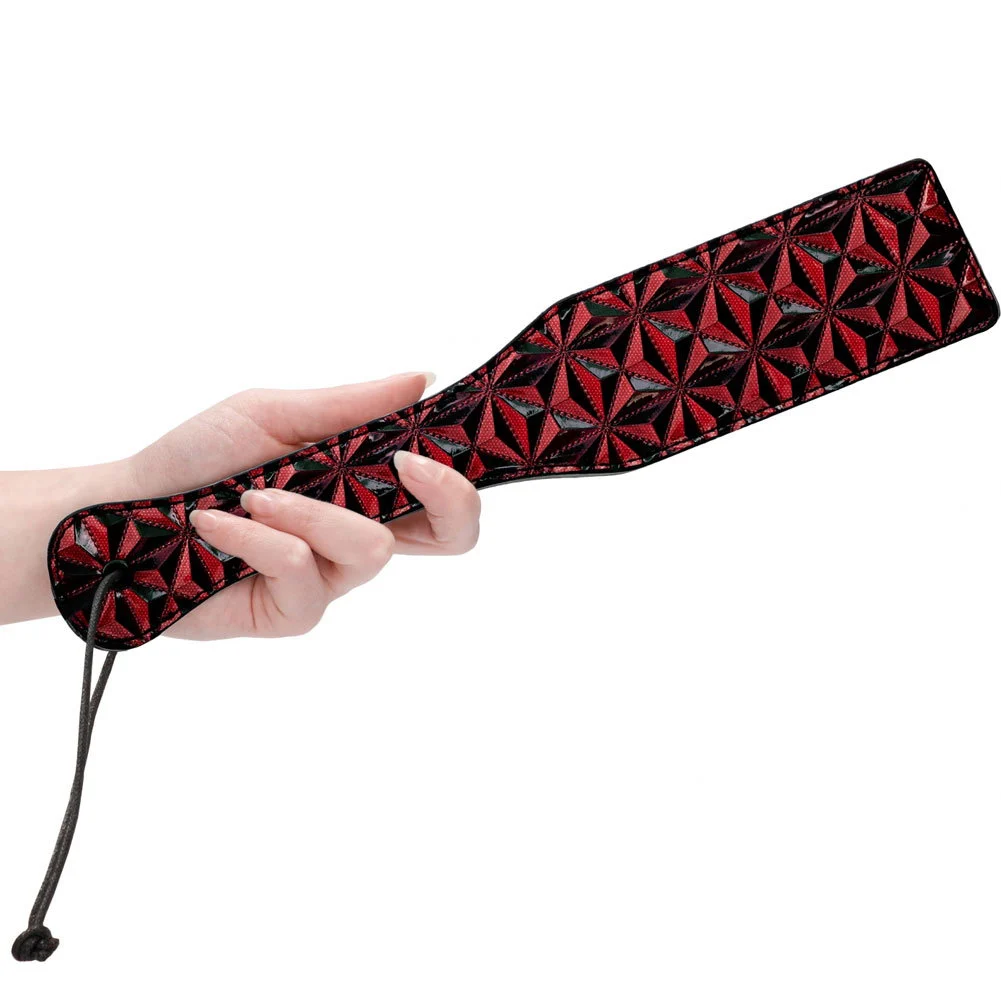 Ouch Luxury Paddle, Burgundy