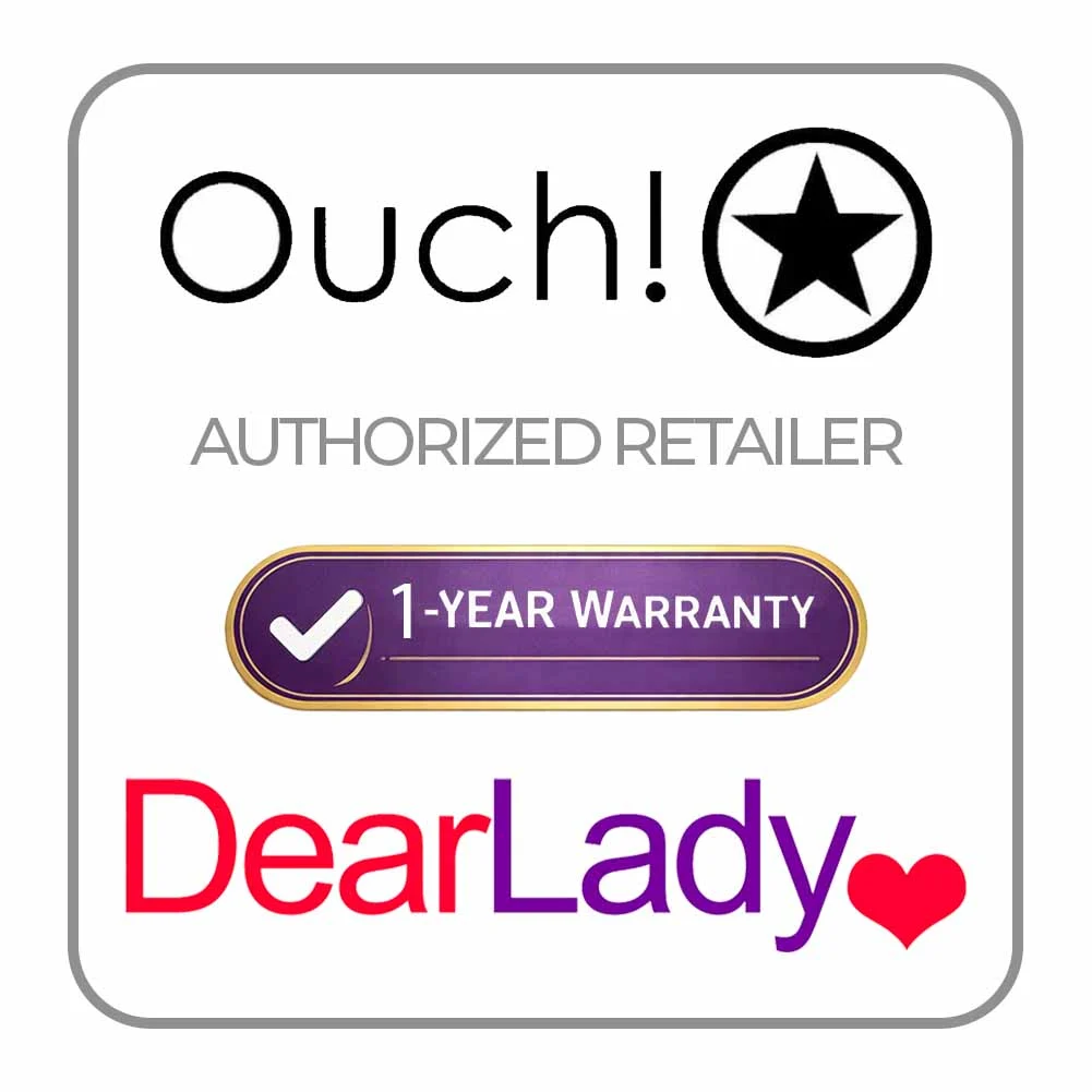 Ouch Nurse Theme Fetish Ankle Cuffs, White