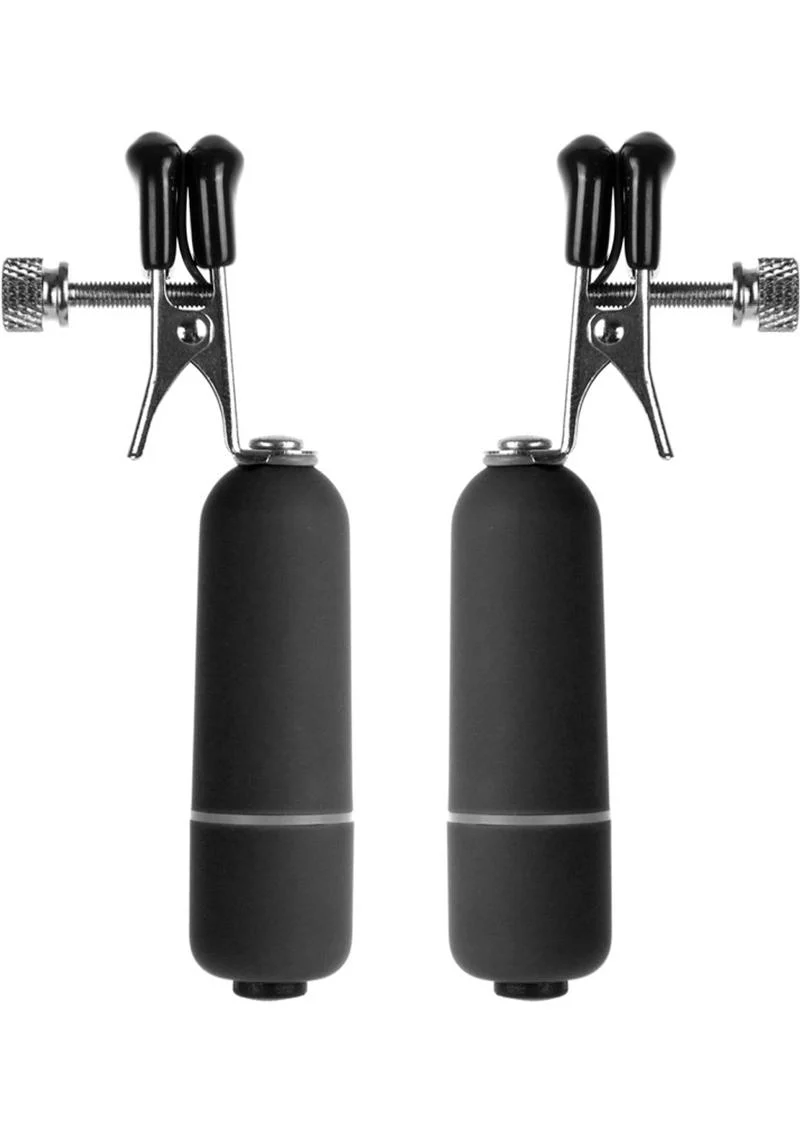 Ouch! Vibrating Nipple Clamps