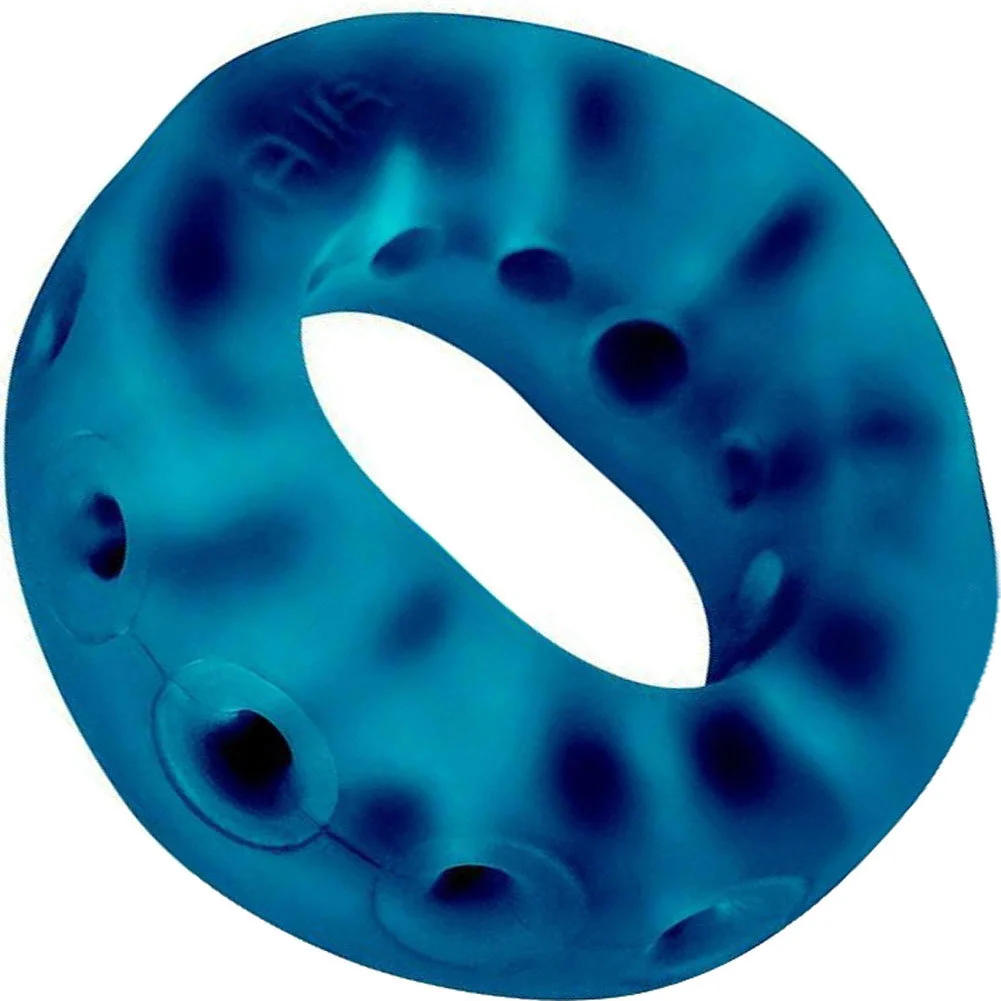 Oxballs Air Airflow Penis Ring, 2.5", Space Blue