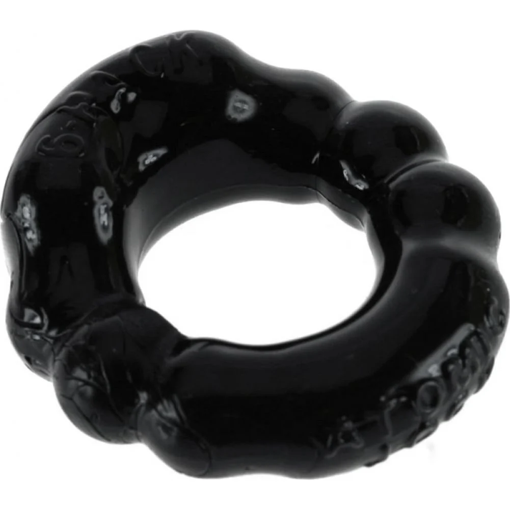 OxBalls Atomic Jock 6-Pack Sport Penis Ring, 1", Black