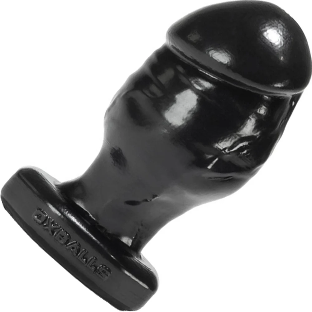 OxBalls Honcho-2 Dicky Silicone Buttplug, 5", Black