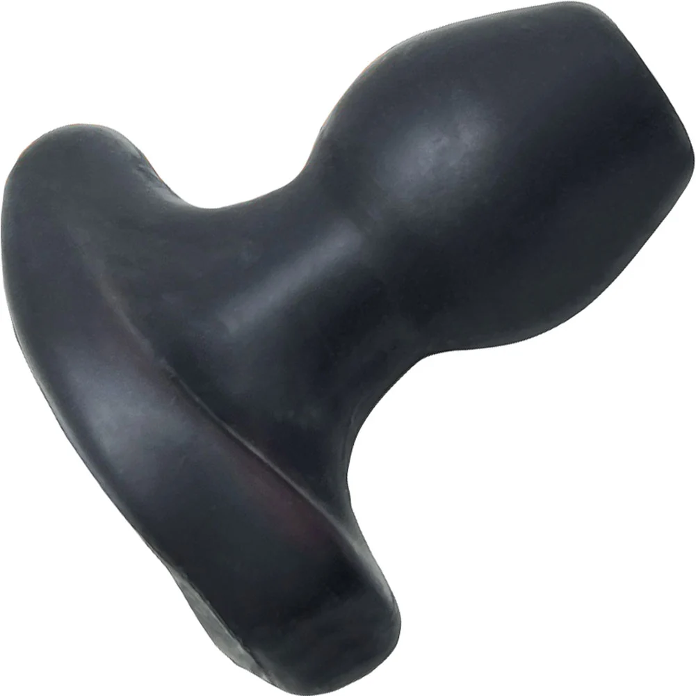 OxBalls Morphhole-1 Gaper Plug, 4", Black Ice