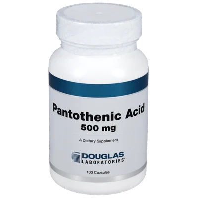 Pantothenic Acid 500mg (Douglas Labs)