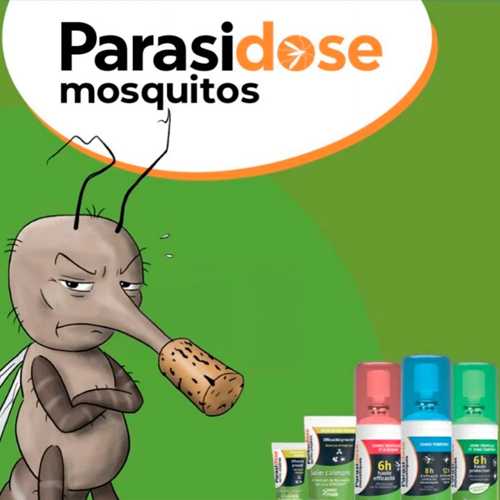 Parasidose Insect Repellent Spray Temperate Zones