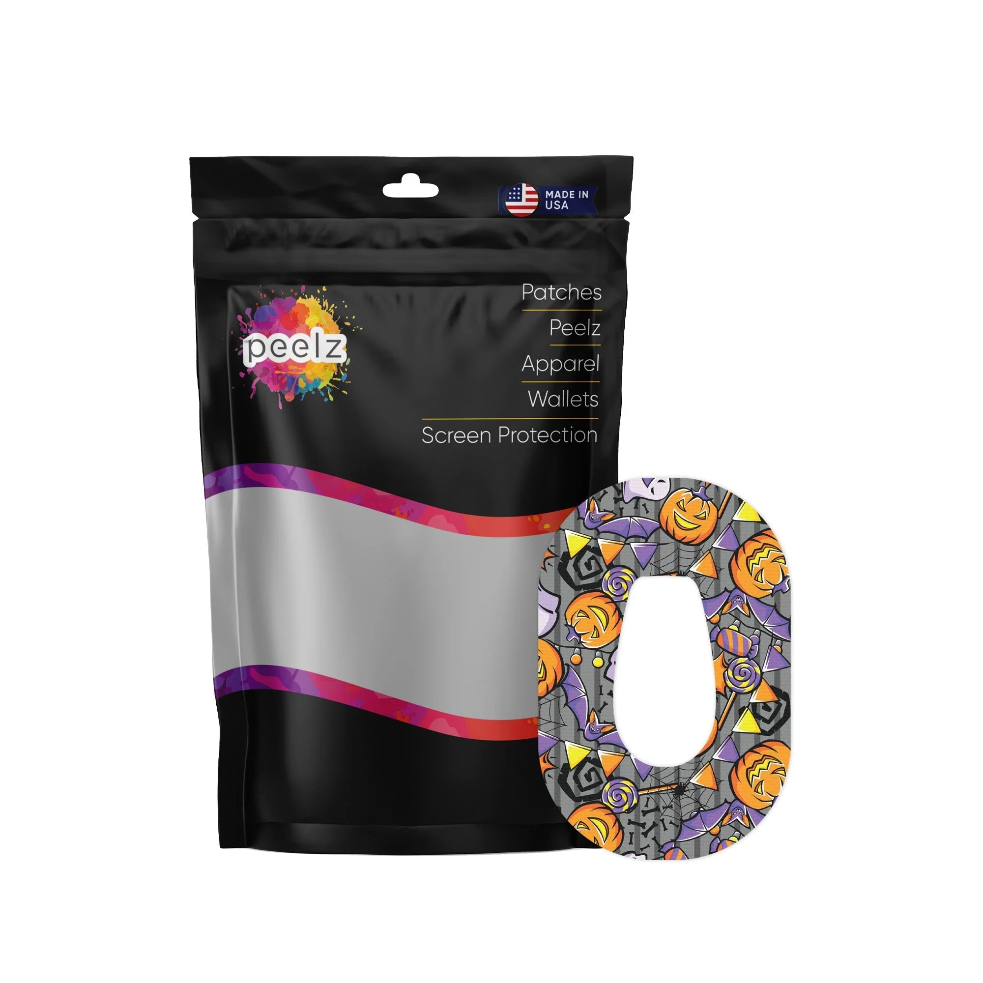 Party Halloween Dexcom G6 Patch Tape - Pump Peelz