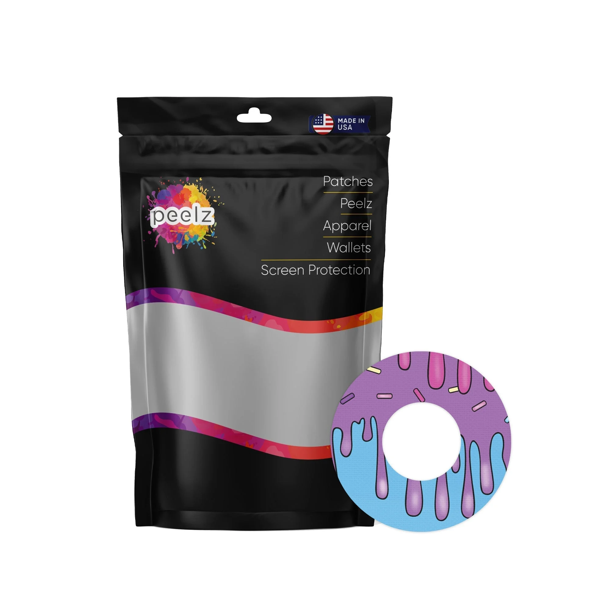 Party Slime PatchTape Designed for the FreeStyle Libre 2
