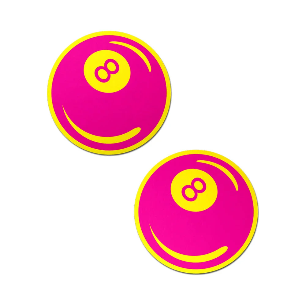 Pastease 8-Ball - Neon Pink/Yellow O/S