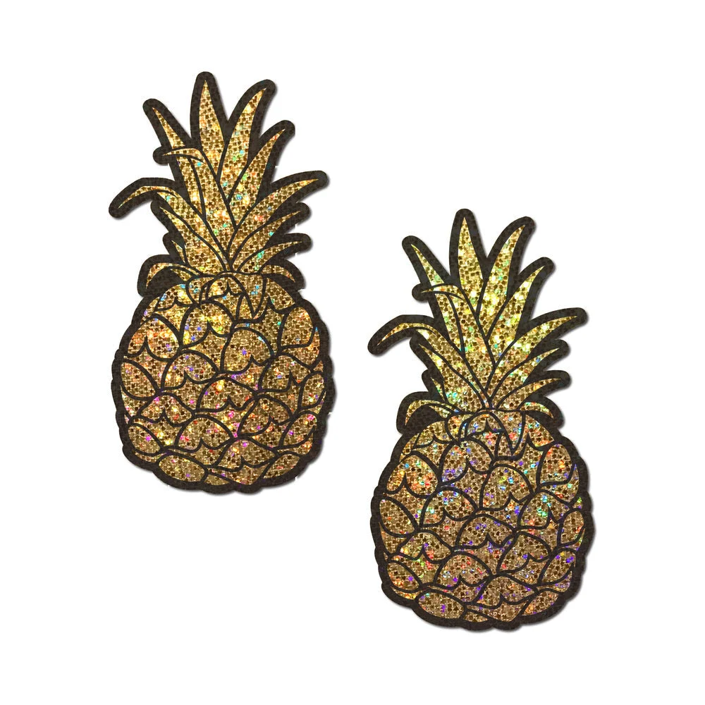 PASTEASE GLITTER PINEAPPLES GOLD