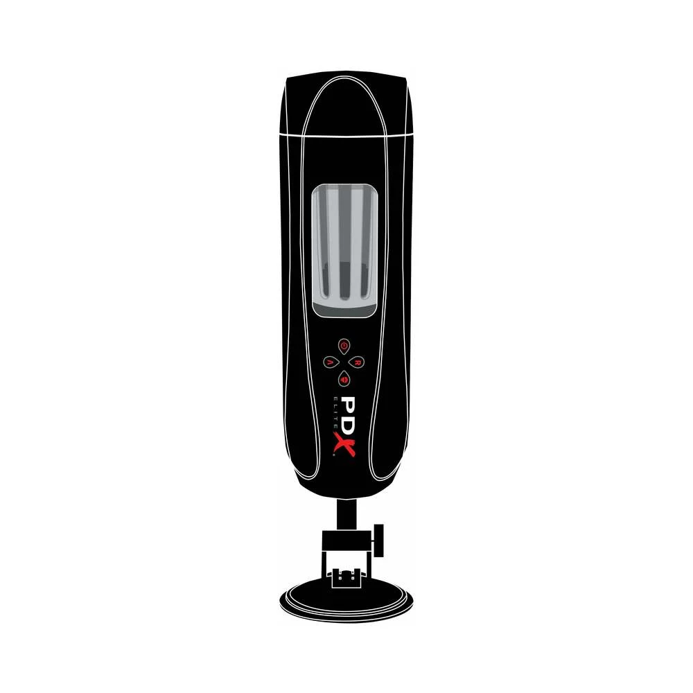 PDX Elite Ultimate Milker 2 - Black/clear
