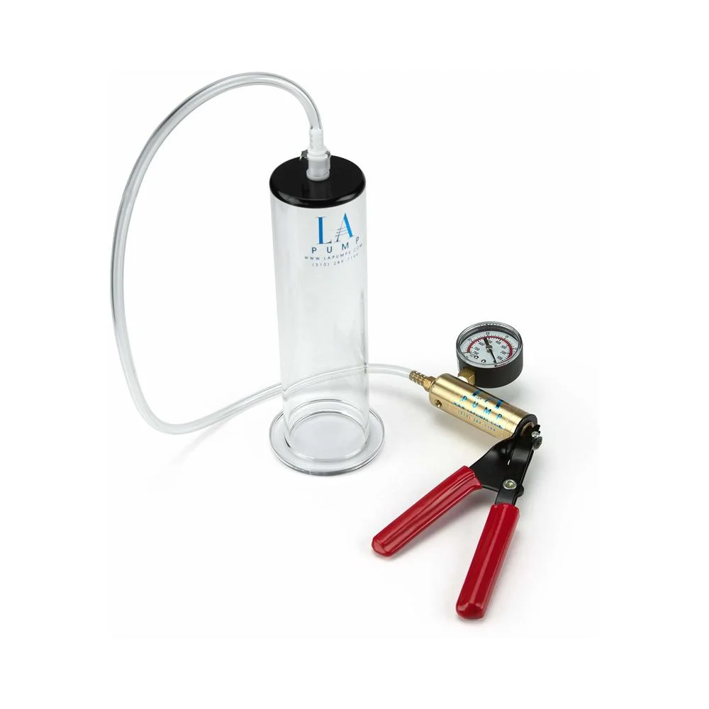 Penis Pump Kit, Regular 2.25in Cylinder & Deluxe Pump Clear