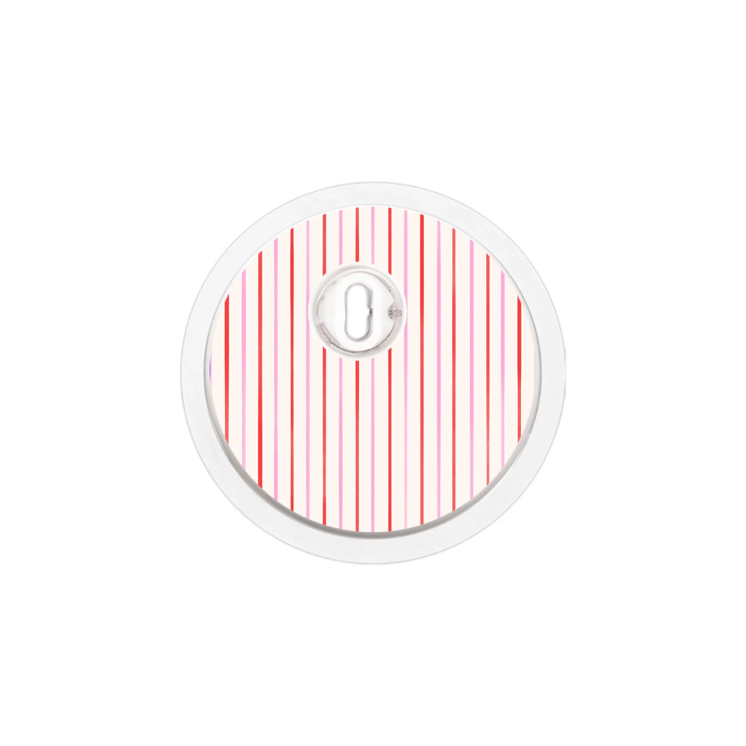 Peppermint Stripes FreeStyle Libre 3 Plus & LingoSensor Sticker - Pump Peelz
