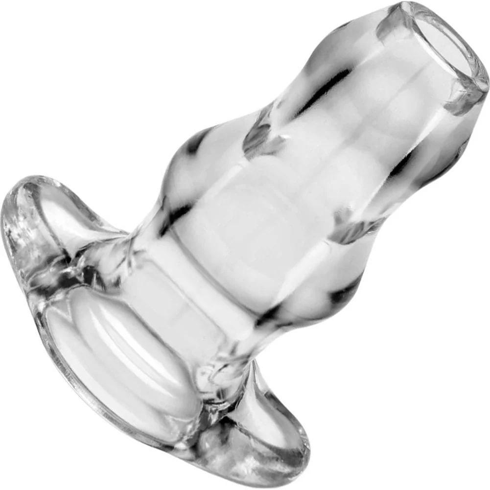 Perfect Fit Double Tunnel Plug, 4.5", Clear