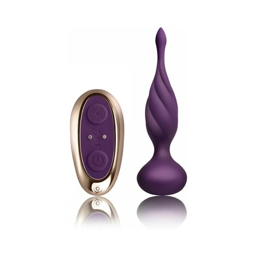 Petite Sensations Discover Remote Butt Plug Purple