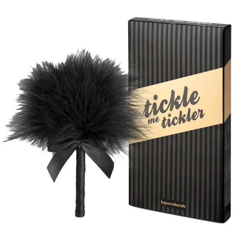 Petits Bon Bon Black Tickle Me Feather Tickler by Bijoux Indiscrets