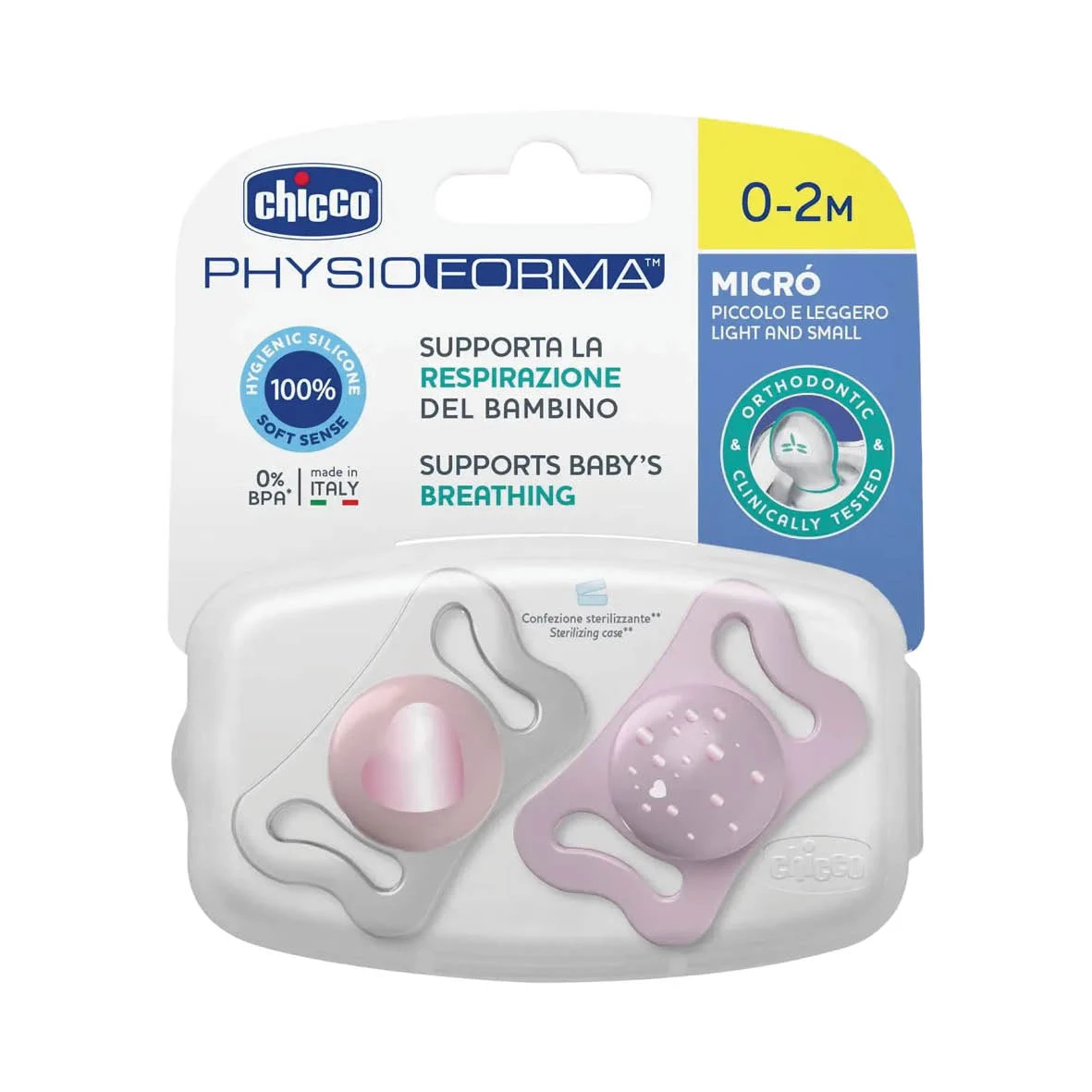 Physio Forma Pacifier 0-2M Micro