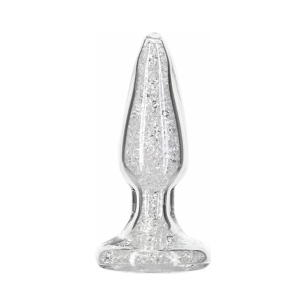 Pillow Talk Fancy Gem Butt Plug, White