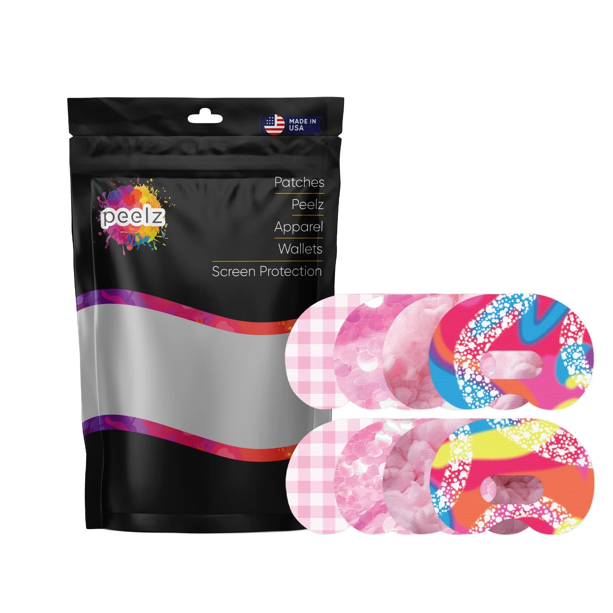 Pink Dream Variety Medtronic Guardian Connect Patch Tape - Pump Peelz