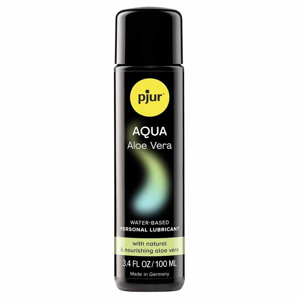 Pjur Aqua Water-Based Personal Lubricant, 3.4 fl.oz (100 mL), Aloe Vera