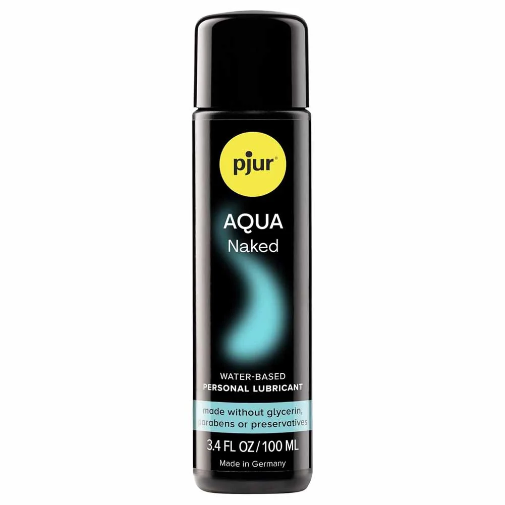 Pjur Aqua Water-Based Personal Lubricant, 3.4 fl.oz (100 mL), Naked