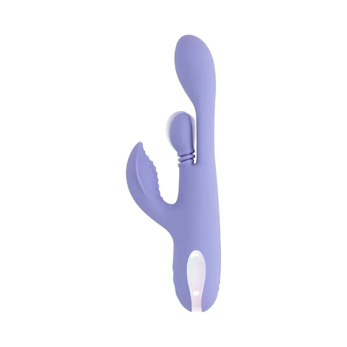 Playboy Nubbin Rubbin Rechargeable Dual Stimulator Vibrator With Circling Thrusting VibratingG-Spot Stimulating Nub